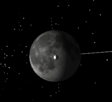 Abnehmender Mond